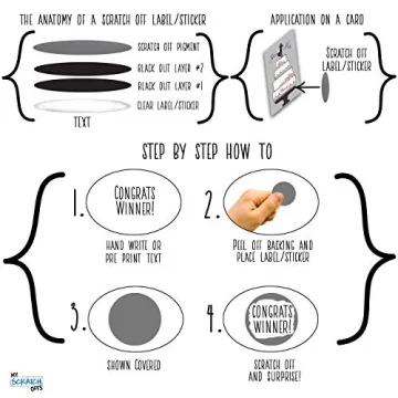 My Scratch Offs Reward Cards for Kids 50 Pack Classroom Fun