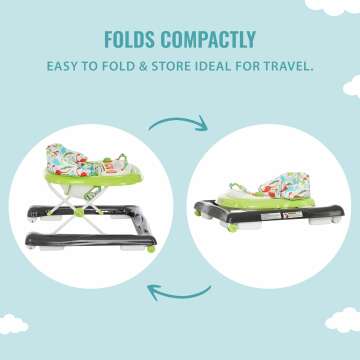 Ava Baby Walker - 2-in-1 Design & Added Support