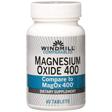 Windmill Magnesium Oxide 400 mg for Heart and Muscle Support