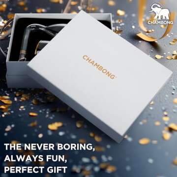 Chambong Mini Champagne Flutes - Elegant Party Favorites