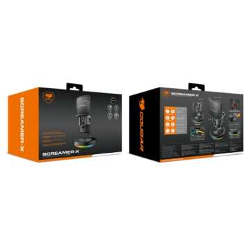 Cougar Screamer-X Microphone with Noise Reduction Features