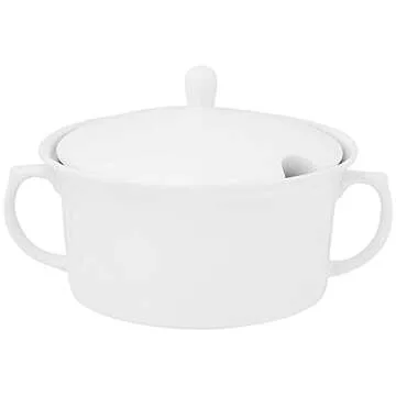 Oxford 4 Piece Soup Set - Durable Porcelain Dining Set