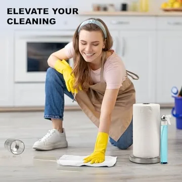 Everyday Solutions Paper Towel Holder with Hidden Spray Bottle