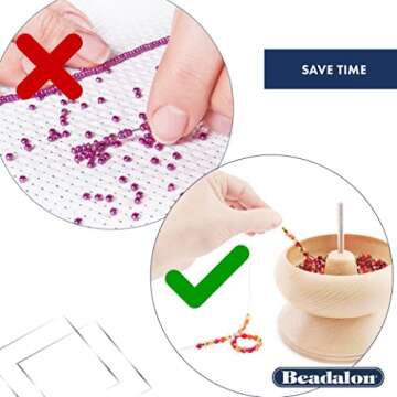Beadalon Spin N Bead Spinner for Efficient Jewelry Making