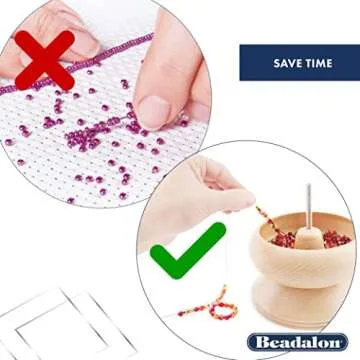 Beadalon Spin N Bead Spinner for Efficient Jewelry Making
