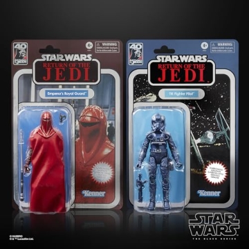 STAR WARS Carbonized Emperor’s Royal Guard & TIE Pilot Figures 2-Pack