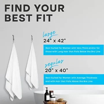 Luxe Beauty Microfiber Hair Towel - Quick-Dry & Absorbent