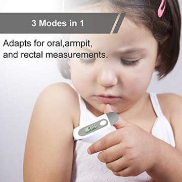 Easy@Home Digital Thermometer - Quick & Accurate Readings