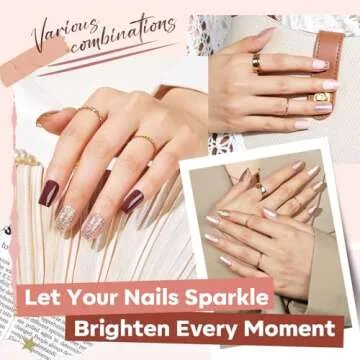 Modelones 12-Color Nail Polish Set for Fall & Winter