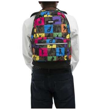 FORTNITE Unisex Multiplier Backpacks, Camo, One Size UK