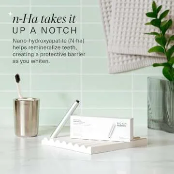 Boka Whitening Express Glow Teeth Whitening Pen - Powered by Pap & Nano-hydroxyapatite - 10 Shades Whiter Within 7 Days - Easy to Use, Whitener Appropriate for Sensitive Teeth