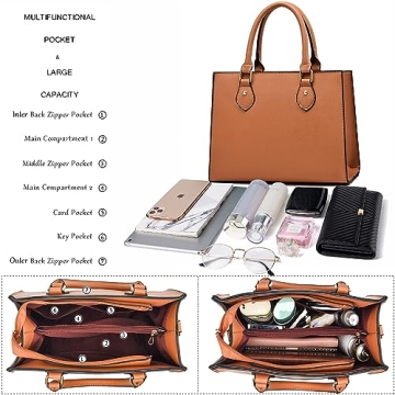 CHICAROUSAL Eco-Friendly Crossbody Purse for Women