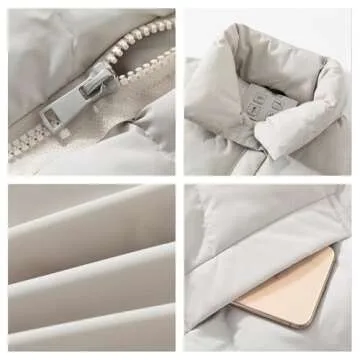 Stylish PUFFIT Women's Puffer Vest for Cozy Layering