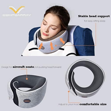 ComfoArray Travel Pillow - Enhanced Neck Support for Travelers