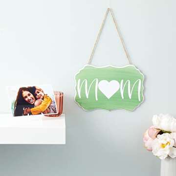 Juvale 6-Pack of Unfinished MDF Hanging Wood Plaques for Crafts with Jute Rope, Blank 9x6-Inch, 1/4-...