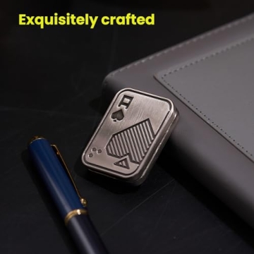 SOWSUN Metal Poker Fidget Slider for Stress Relief