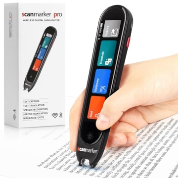 Scanmarker Pro | Reading & Translation Pen for Kids & Adults | Support for Dyslexia & Language Learn...