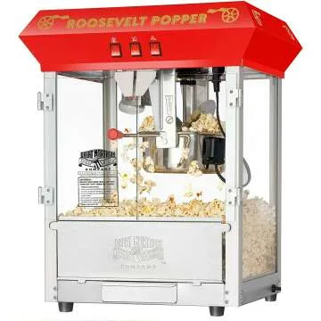 Roosevelt Antique Style 8oz Popcorn Popper Machine