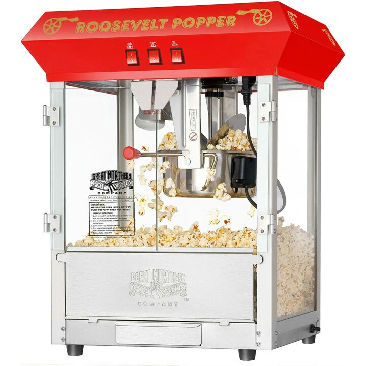 Roosevelt Antique Style 8oz Popcorn Popper Machine
