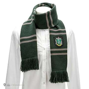 Cinereplicas Harry Potter - Scarf Classic Slytherin - Official License