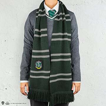 Cinereplicas Harry Potter - Scarf Classic Slytherin - Official License
