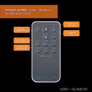 GLAMCOR Ultra X Portable LED Lighting Kit for Professionals