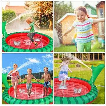 Apfity 68" Splash Pad for Kids & Dogs | Fun Summer Water Toy