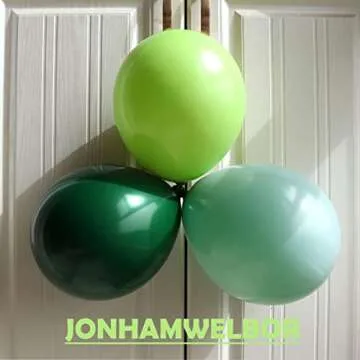 Jonhamwelbor Lime Green Balloons 100pcs 12inch Light Green Balloon Neon Green Balloons Fruit Green Latex Party Balloons for Boy Birthday Baby Shower Decorations