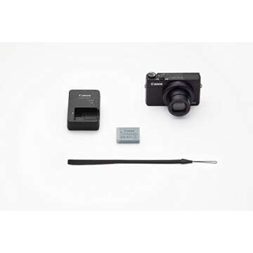 Canon G7 X CR 20.2 MP PowerShot CMOS Digital Camera with optical Zoom (24mm-100mm) 3 Inch Touchscreen 1080P Video, Renewed, Black