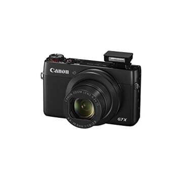 Canon G7 X CR 20.2 MP PowerShot CMOS Digital Camera with optical Zoom (24mm-100mm) 3 Inch Touchscreen 1080P Video, Renewed, Black