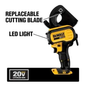 DEWALT 20V MAX Cable Cutter - Effortless Cutting Power for Professionals