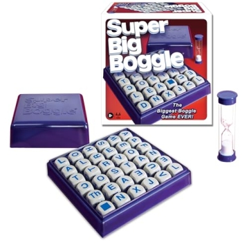 Exciting SUPER Big Boggle Game with 36 Letter Cubes