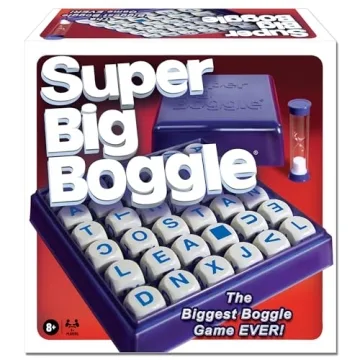 Exciting SUPER Big Boggle Game with 36 Letter Cubes