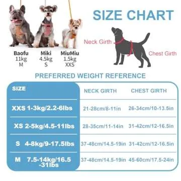 Puppytie No Pull XS Dog Harness with Adjustable Leash