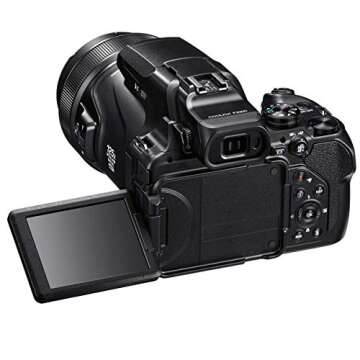 Nikon COOLPIX P1000 Digital Camera Bundle with Filter Kit, Shoulder Bag, Memory Card, Cleaning Kit, Card Reader, Memory Card Wallet, Software Kit