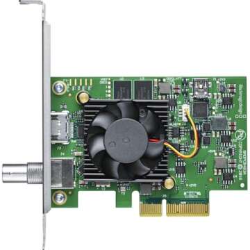 Blackmagic Design DeckLink Mini Recorder 4K Capture Card for Media Professionals
