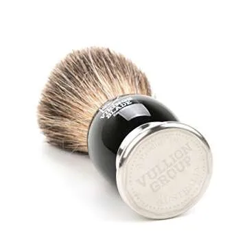 Luxury Shaving Brush by VIKINGS BLADE - Plush Bristles & Heavy Handle