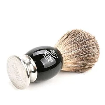 Luxury Shaving Brush by VIKINGS BLADE - Plush Bristles & Heavy Handle