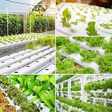 VIVOSUN 25 Pack 3 Inch Net Pots Heavy Duty Net Cups with 12 Pcs Plant Labels