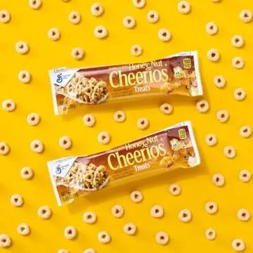Honey Nut Cheerios Cereal Treat Bars, Perfect Portable Snack