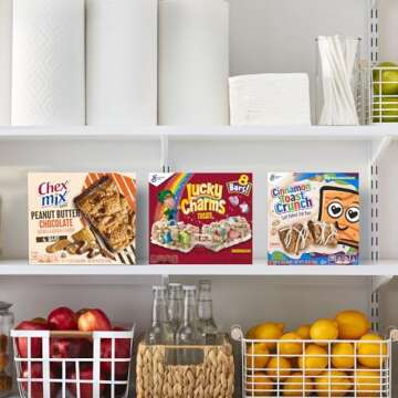 Honey Nut Cheerios Cereal Treat Bars, Perfect Portable Snack