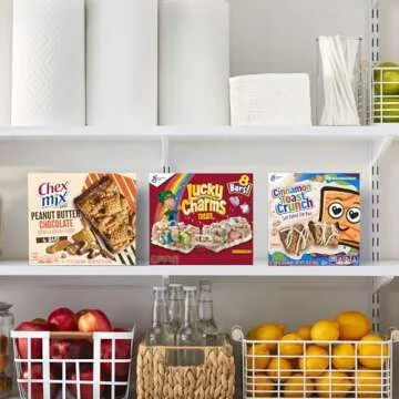 Honey Nut Cheerios Cereal Treat Bars, Perfect Portable Snack