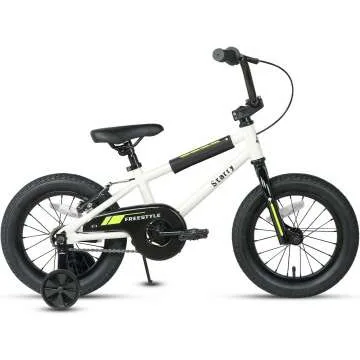 Kids BMX Bicycle with Training Wheels for Ages 1-8
