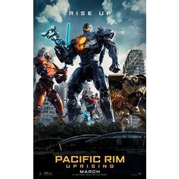 PACIFIC RIM: UPRISING (2018) Original Authentic Movie Poster 27x40 - Double - Sided - John Boyega - ...