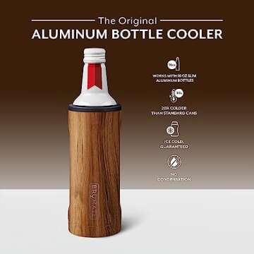 BrüMate Hopsulator Twist Can Cooler for Slim Bottles