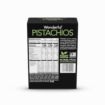 Wonderful Pistachios No Shells Variety Pack - 9 Snacks