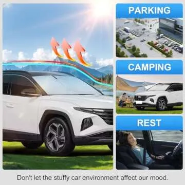 Car Sun Shade for 2022-2025 Hyundai Tucson Accessories