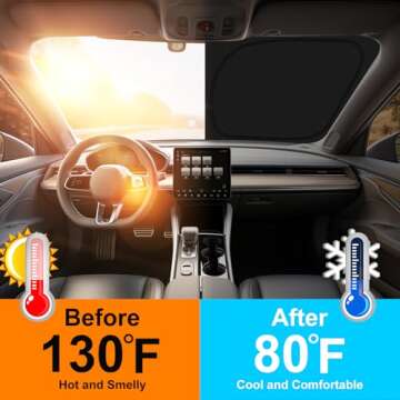 Car Sun Shade for 2022-2025 Hyundai Tucson Accessories