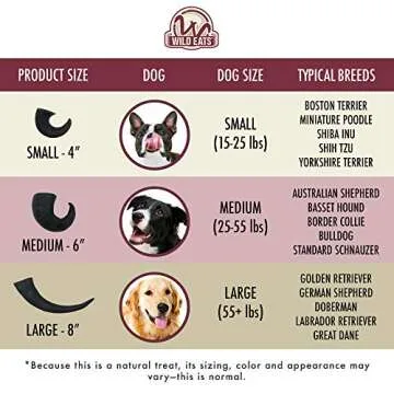 Wild Eats Grain Free Water Buffalo Horn Chews for Dogs