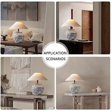 Stylish Handmade Ceramic Table Lamp for Home Decor